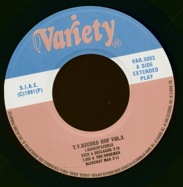 TV Record Hop Vol.3(7inch, 45rpm, EP)