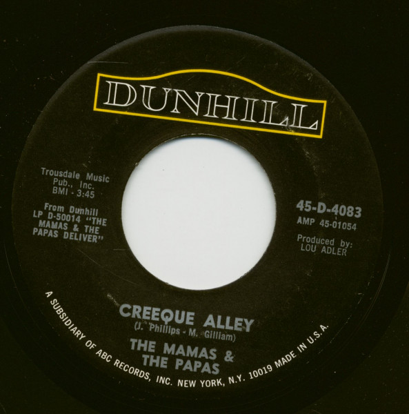 Did You Ever Want To Cry - Creeque Alley (7inch, 45rpm)