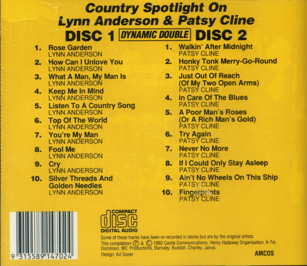 Country Spotlight On (2-CD)