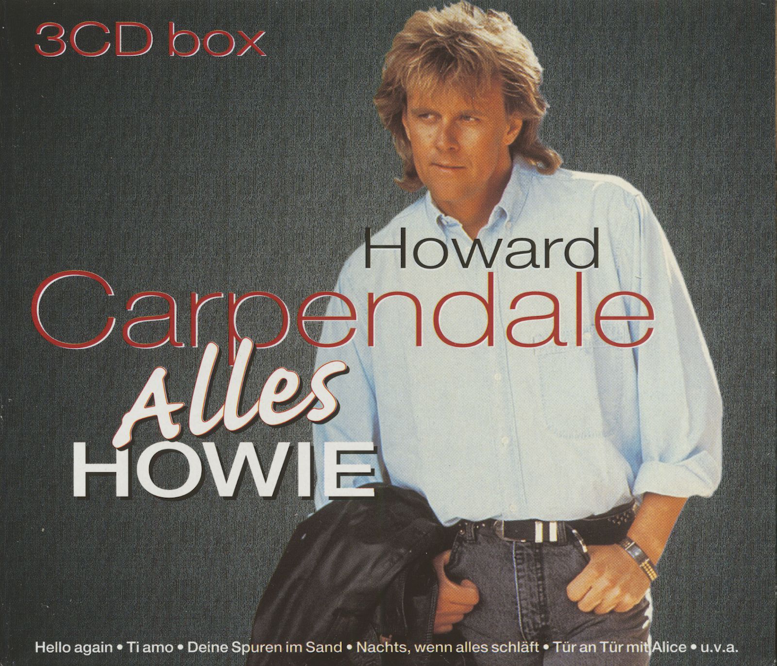 howard carpendale cd alles howie 3 cd bear family records