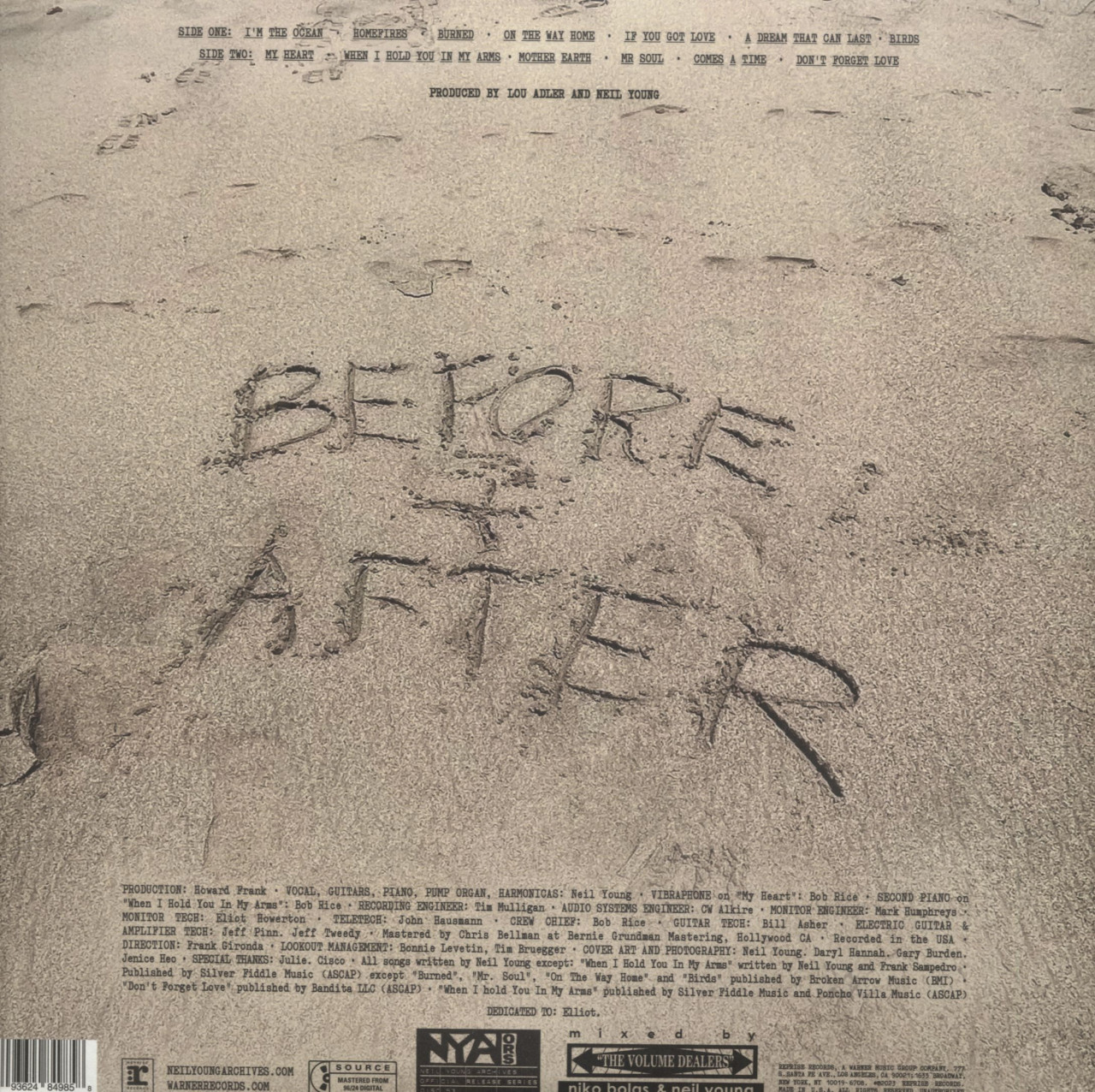Neil Young - Before And After (LP)