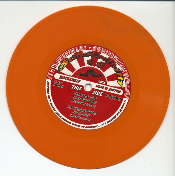Schnitzelbilly No.8 - Rockabilly Made In Austria (7inch, colored Vinyl, EP, 33rpm, Ltd.)