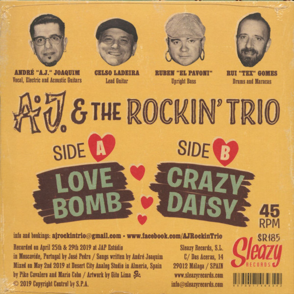 Love Bomb (7inch, 45rpm, PS)