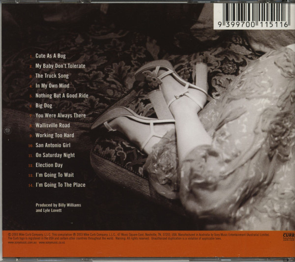 My Baby Don't Tolerate (CD)