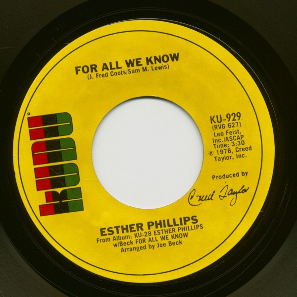 For All We Know - Fever (7inch, 45rpm)