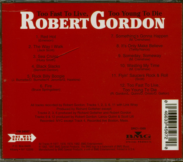 Too Fast To Live, Too Young To Die (CD)