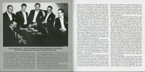Comedian Harmonists & Co - Die goldene Ära deutscher Vokalensembles (CD)