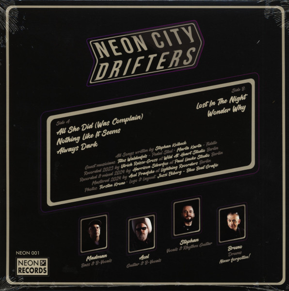 Neon City Drifters (LP, 10inch)