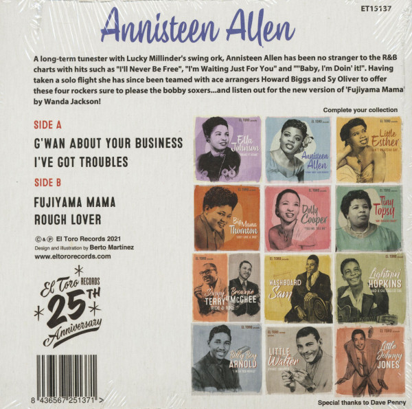 G'wan 'Bout Your Bizness (7inch, EP, 45rpm)