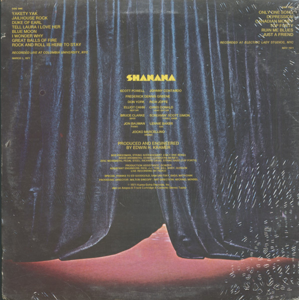 Shanana (LP, Cut-Out)