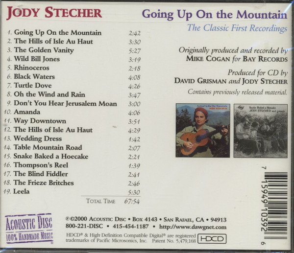 Going Up On The Mountain (CD)