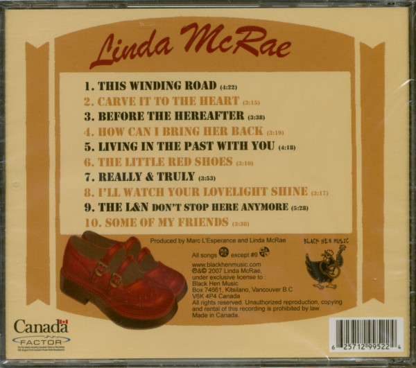 3. Bild von Linda McRae: Carve It To The Heart (CD)