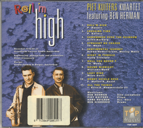 Roll 'm High (CD)