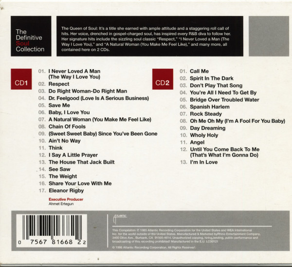The Definitive Soul Collection - 30 Greatest Hits (2-CD)