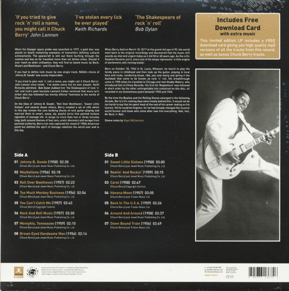 The Rough Guide To Chuck Berry (LP, Ltd.)