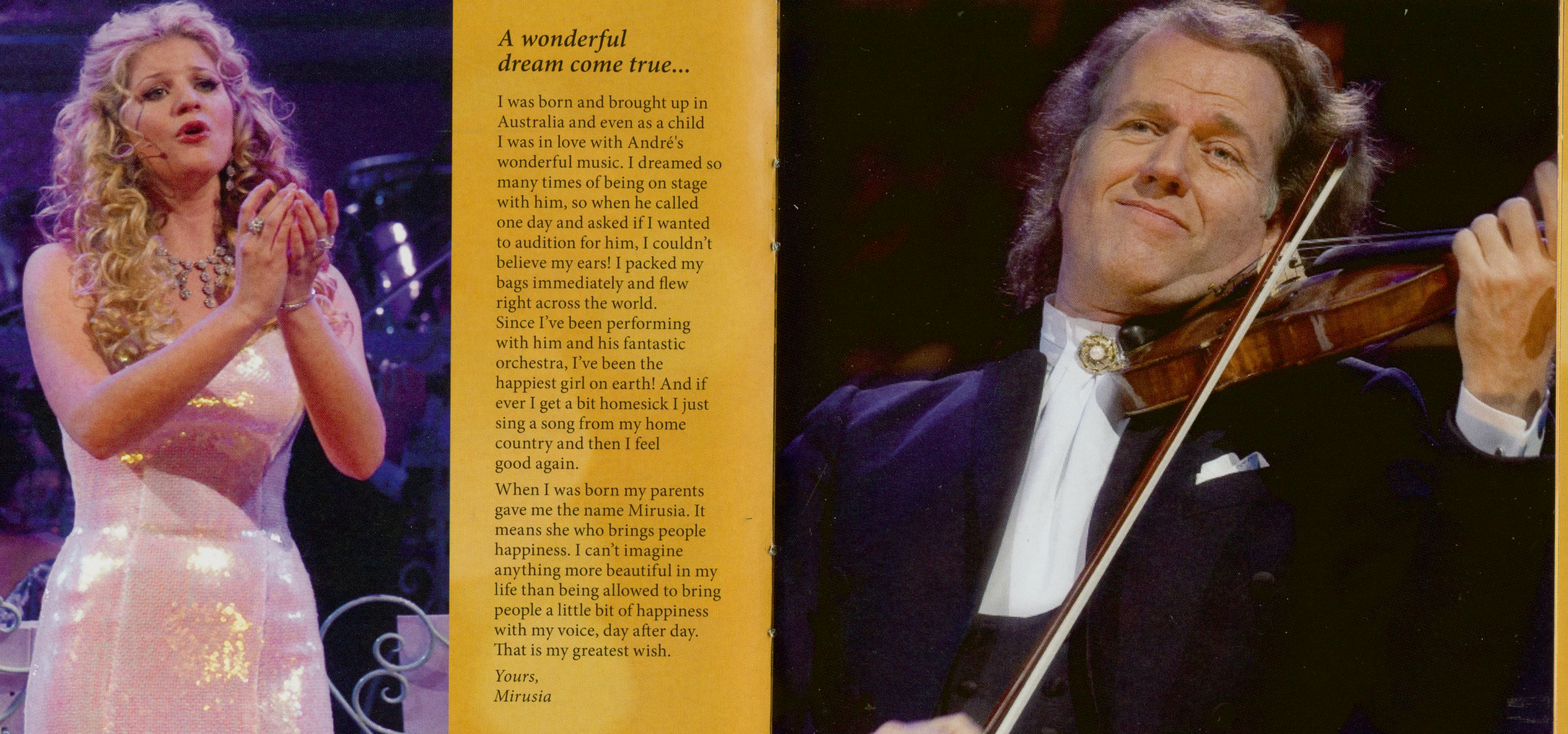 Andre Rieu CD: Andre Rieu And Mirusia - Waltzing Matilda (2-CD Deluxe
