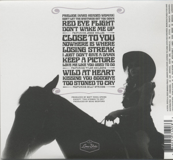 Hard Headed Woman (CD, Ltd.)