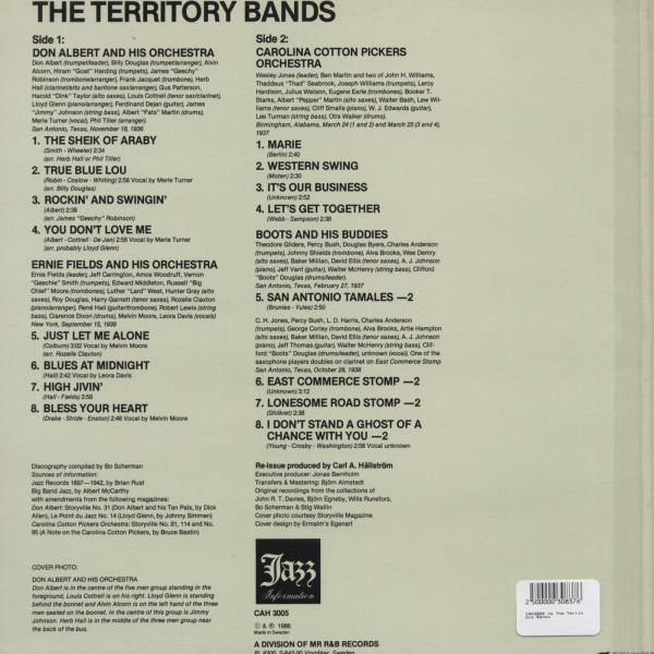 The Territory Bands (LP)