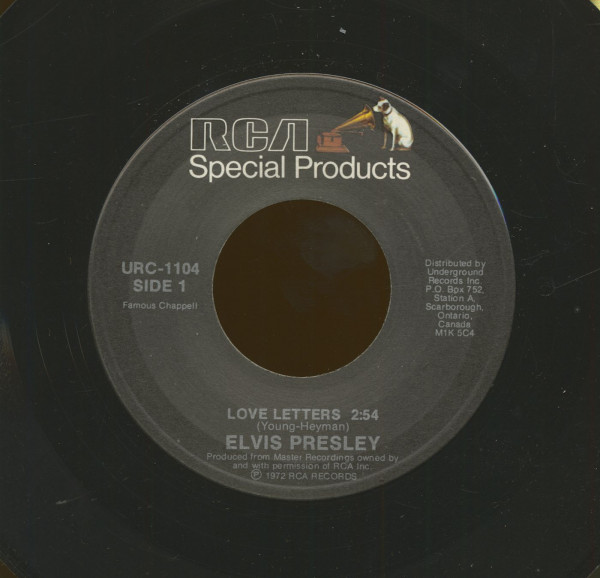 Love Letters - King Of The Whole Wide World (7inch, 45rpm)
