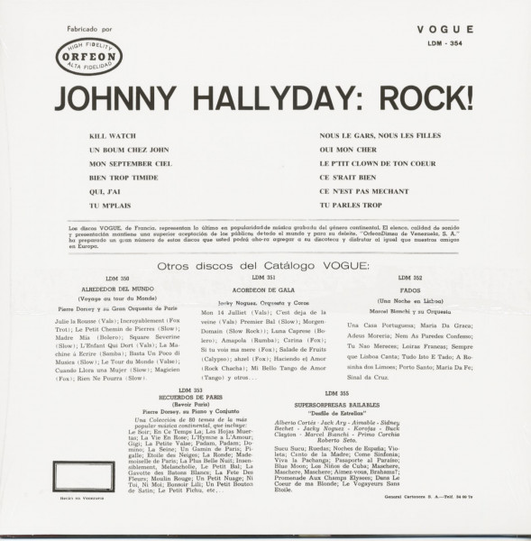 Rock! (LP, Ltd.)