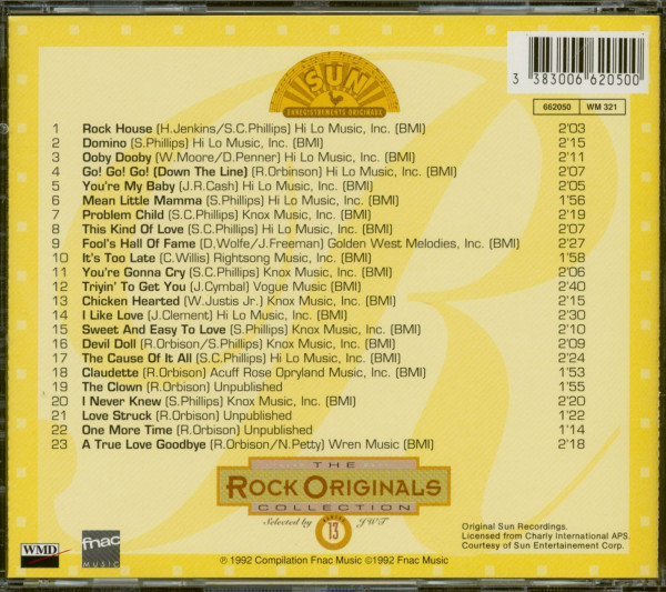 Go! Go! Go! The Rock Originals Collection No. 13 (CD)