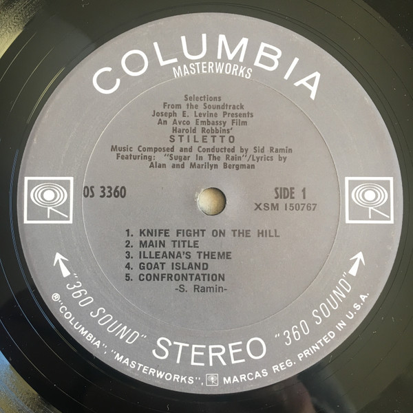 Selected From The Sound Track (LP, Cut-Out)