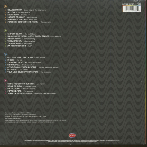 Nuggets - Hallucinations (2-LP, 180g Vinyl, Ltd., RSD)