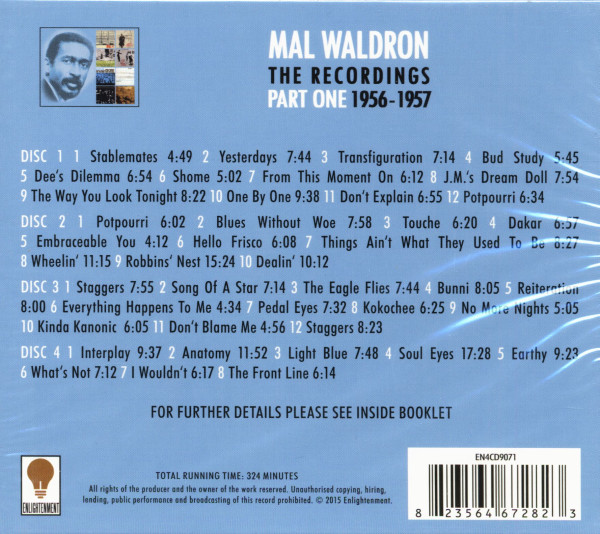 The Recordings Part One - 1956 - 1957 - Eight Complete Albums (4-CD)