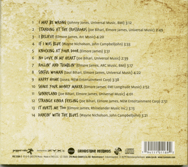 Elmore's Blues (CD)