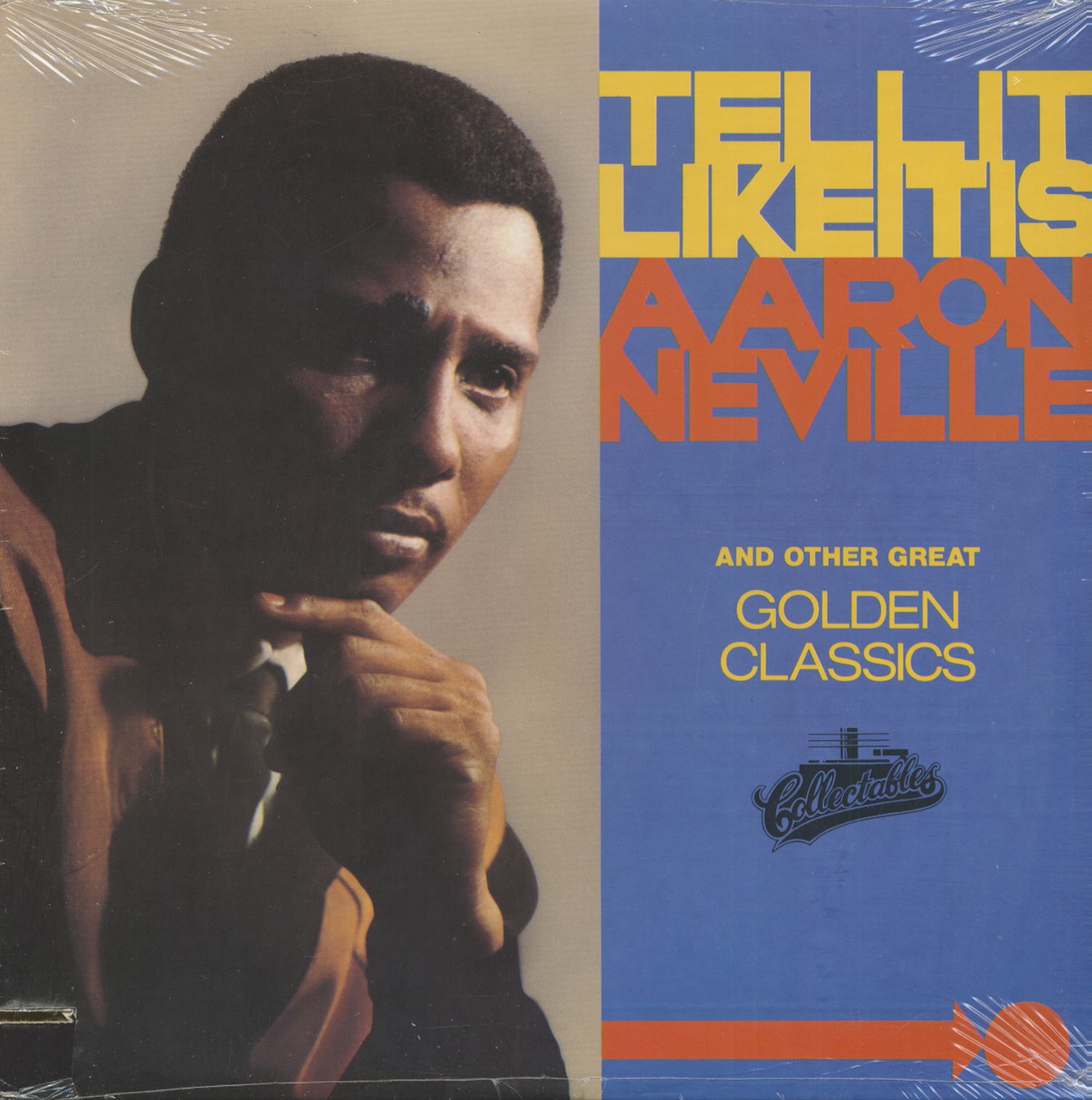 Aaron Neville LP Tell It Like It Is LP Bear Family Records Aaron neville lp tell it like it is lp bear family records