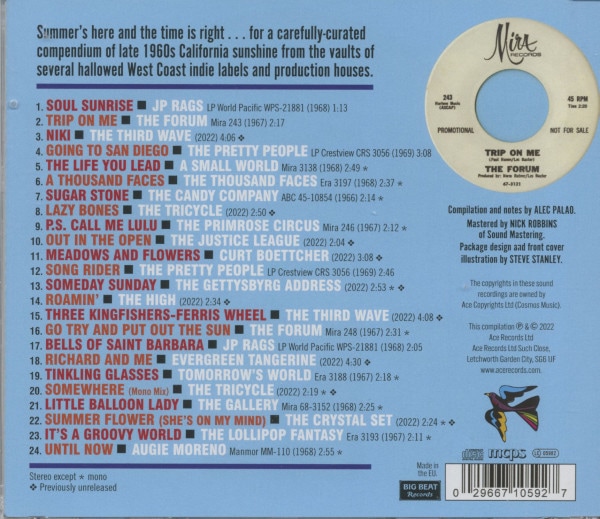 3. Bild von Various: Trip On Me - Soft Psych & Sunshine 1966-1969 (CD)
