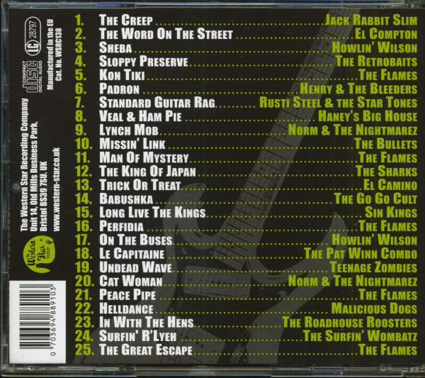 No Words Necessary - 25 Rockin' Instrumentals (CD)