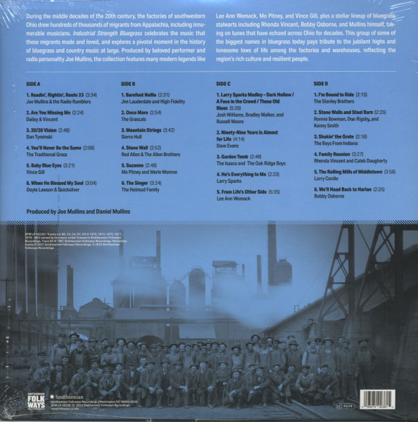 Industrial Strength Bluegrass - Southwestern Ohio's Musical Legacy (2-LP)