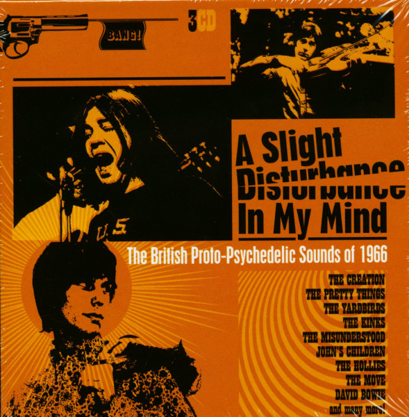 A Slight Disturbance In My Mind - The British Proto-Psychedelic Sound Of 1966 (3-CD)