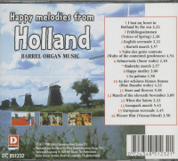 Vorschau: Happy Melodies From Holland - Barrel Organ Music (CD) Vorschau: Happy Melodies From Holland - Barrel Organ Music (CD)
