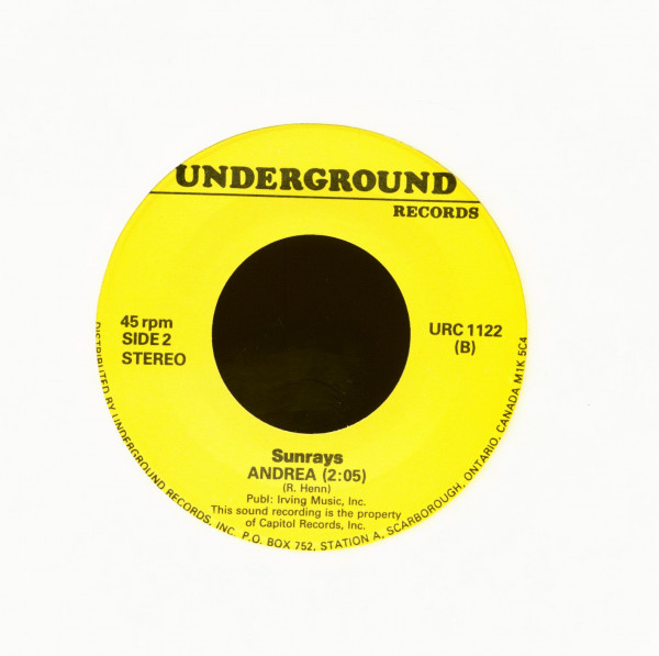 I Live For The Sun - Andrea (7inch 45rpm)