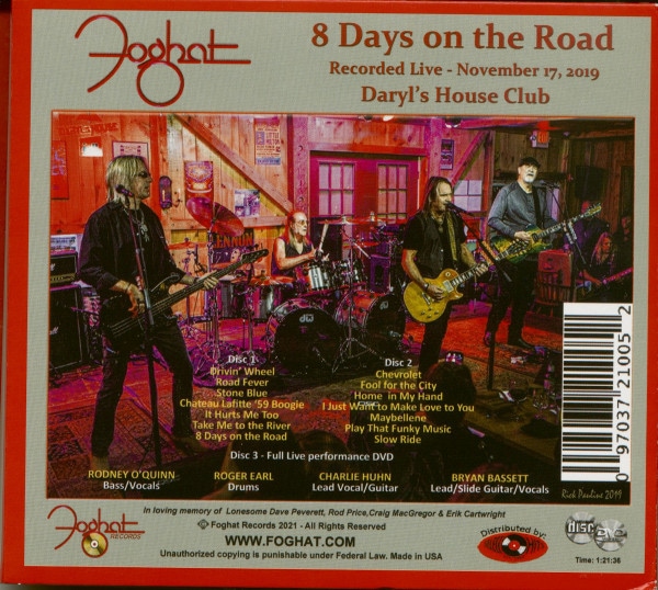 8 Days On The Road (CD&DVD)
