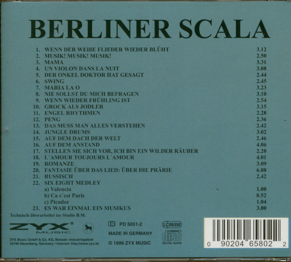 3. Bild von Various: Berliner Scala (CD)