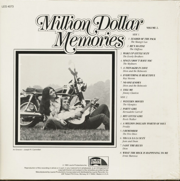 Million Dollar Memories, Vol.2 (LP)