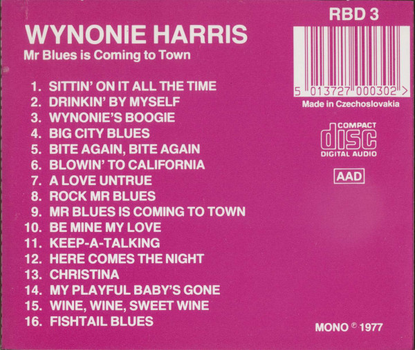 Mr. Blues Is Coming To Town (CD)