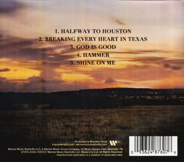 Halfway To Houston (CD)