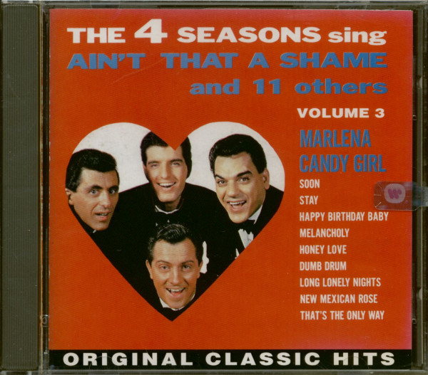 2. Bild von The Four Seasons: Ain´t That A Shame And 11 Other Hits Volume 3 (CD)