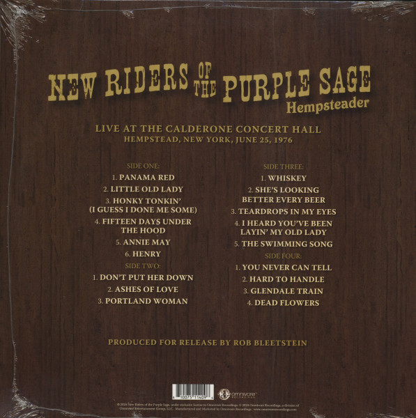 Hempsteader - Live At The Calderone Concert Hall, Hempstead, New York, June 25, 1976 (2-LP, colored