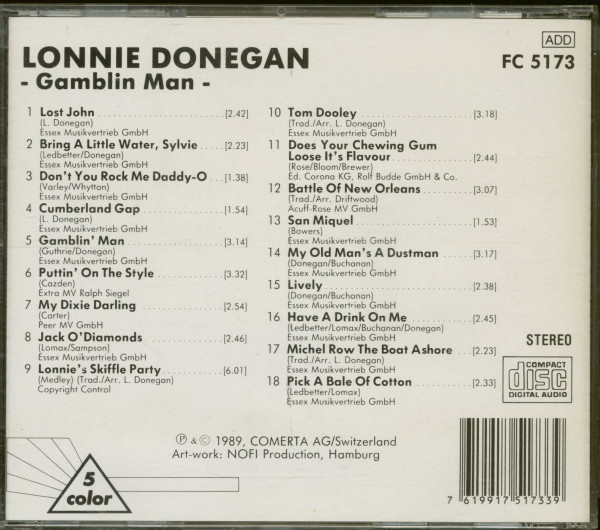 Gamblin' Man (CD)