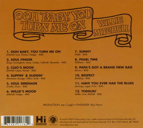 Ooh Baby, You Turn Me On (CD)