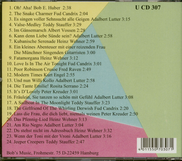 Oh! Aha! - Tanzmusik der Marke Telefunken 1937-39 (CD)