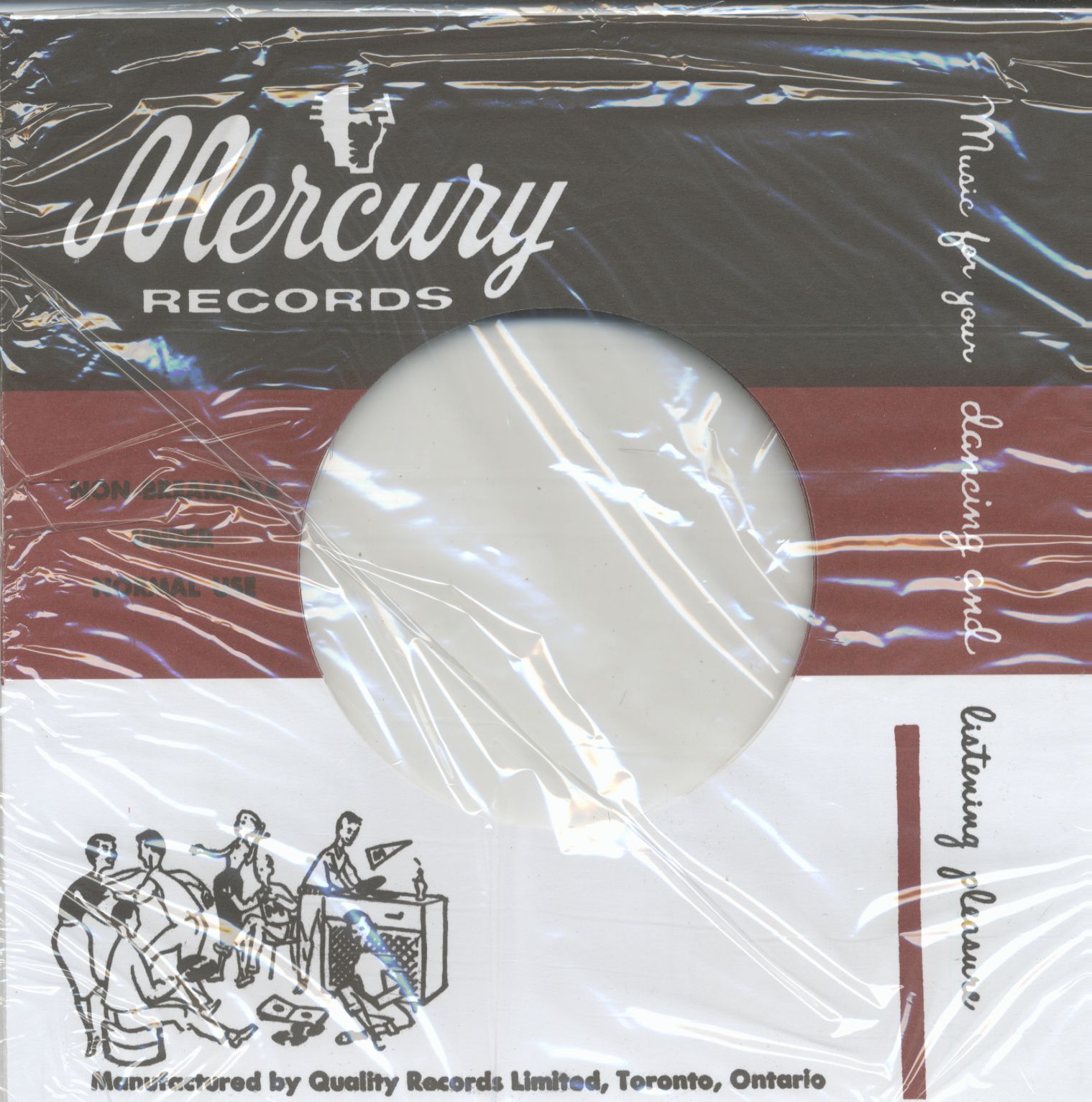 Schallplattenhülle - Record Sleeve - (10) Mercury, Canada - 45rpm record sleeve - 7inch Single1