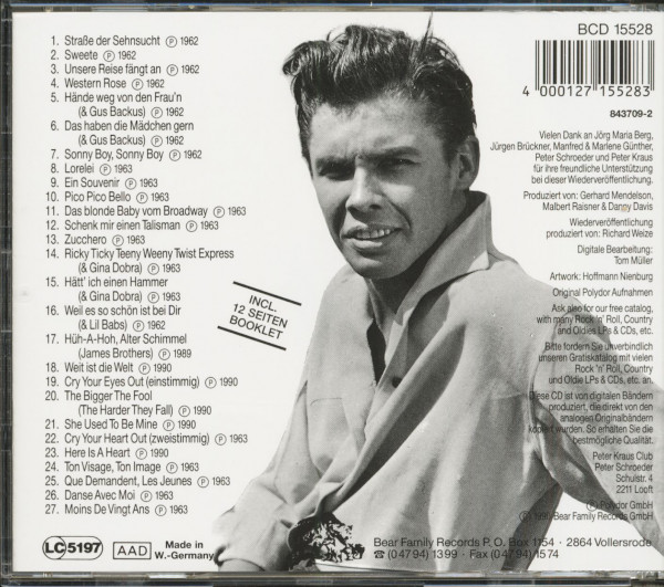 4. Bild von Peter Kraus: Die Singles 1962-63