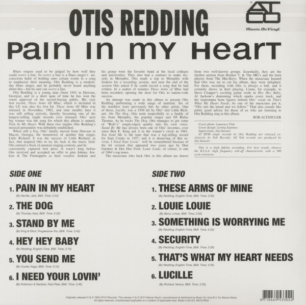 Pain In My Heart (180g)