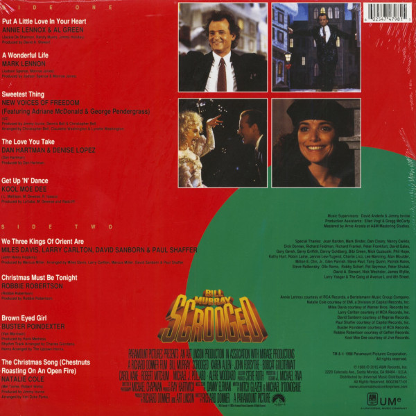 Scrooged - Original Motion Picture Soundtrack (LP)